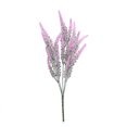 thumbnail image 1 of Decoración de boda, flores falsas, decoración de mesa de flores de plástico, accesorios para arreglos florales en macetas, simulación de flocado de 5 tenedores, lavanda y trigo, 1 of 6