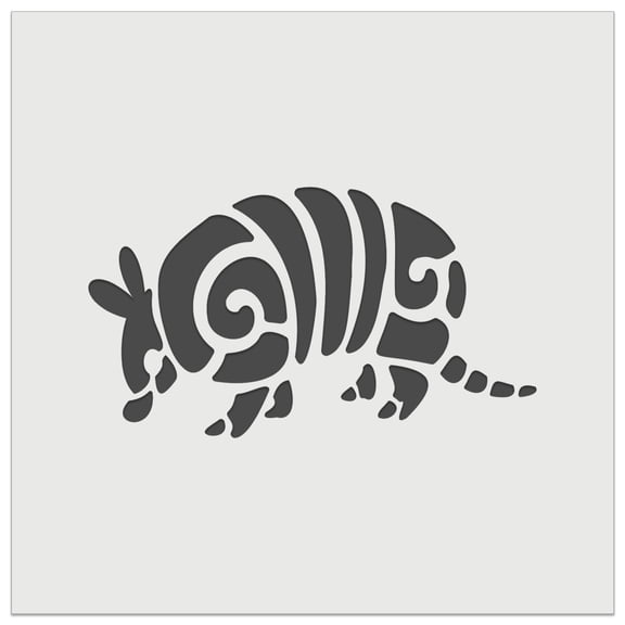 Southwestern Style Tribal Armadillo DIY Cookie Wall Craft Stencil - 5.5 Inch