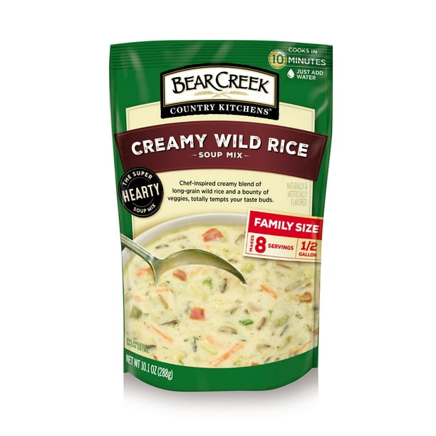 Bear Creek Country Kitchens Wild Rice Soup Mix, 10.1 OZ Pouch