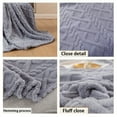 thumbnail image 4 of 100x120cm Super Soft Warm Fleece Blanket | Solid Color Throw Rug for Sofa & Bed | Ultra Plush Flannel Fabric | Multi-Functional Home Decor & Outdoor Use, 4 of 4