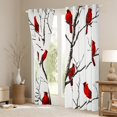 thumbnail image 3 of Castle Fairy Teens Cardinal Bird Blackout Curtains Set of 2 (52x84 Each),Merry Christmas Window Curtains,Festival Xmas Curtains and Drapes,Ultra Soft Home Decor, 3 of 6