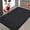 7172-Black, variant on FloorHug Indoor Doormat 24"x36", Soft and Absorbent Door Mat Non-Slip, Dirt Trapper Mat Door Mats Low Profile Floor Mat Machine Washable for Entrance, Inside, Kitchen, Front Back Door, Dark Grey