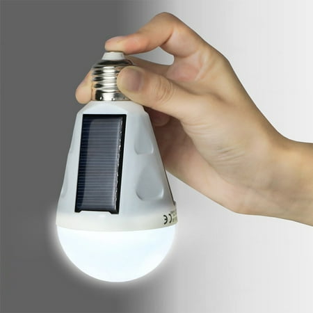 LED E27 Energy Saving Rechargeable Intelligent Light Bulb Lamp Emergency