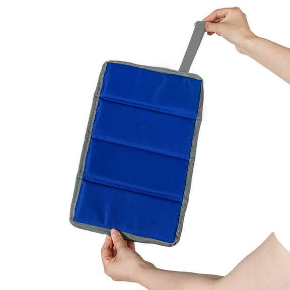 PBAZIH Camping Mat, Quad-Fold Pearl Cotton Outdoor Seat Cushion, Portable Picnic Mat, Damp-Proof, Lightweight, Comfortable for Camping, Hiking, Beaches, Parks and More