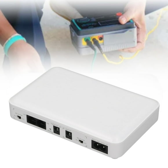 USB Mini UPS Battery Backup Uninterruptible Power Supply 8000mAh 5V 9V 12V 24V Output for Router Modem with Smart Indicator Short Circuit
