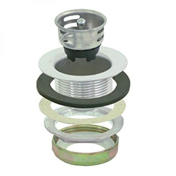 EZFLO 30035 Stainless Steel Junior Duo Drain Sink Strainer with Die