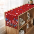 thumbnail image 6 of Table Runners 90 Inches Long Dress Scarves, Independence Day Farmhouse Coffee/Dining/Kitchen Table Runner for Living Room, 4th of July Red Striped Stars Patriotic 13x90 Inch, 6 of 9