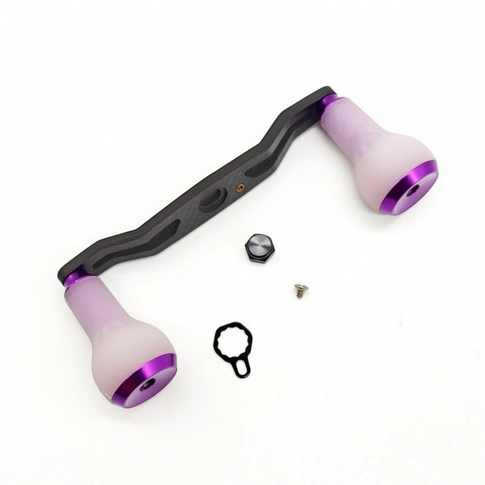 yotijay Reel Handle with Knobs Ergonomic Handle Sturdy Components for Anglers Fishermen Gradient