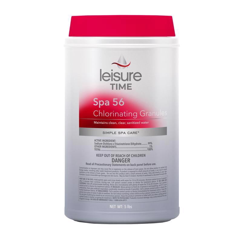 Leisure Time Spa 56 Pool Spa Cleaning Chlorinating Sanitizing Granules 5 Pounds