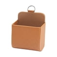 thumbnail image 2 of Car Air Vent Organizer Auto Storage Pouch Easy to Install Universal Car Storage Brown, 2 of 9