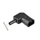 thumbnail image 2 of Adaptador de enchufe macho IEC320 C14 de 10A AC 110-250V, conector de ángulo recto, 2 Pcs, 2 of 3