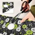 thumbnail image 6 of Yayeee Faucet Mat for Kitchen Sink 14.7" Diatomite Long Splash Guard Pad, White Flower Pattern, 6 of 7