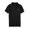 thumbnail image 1 of Aeropostale A87 Logo Rugby Polo para Hombre, Negro, X-Large Aeropostale polo, rugbi, 1 of 1