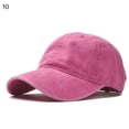 thumbnail image 1 of Trayknick Fashion Solid Color Hip Hop Hat Unisex Adjustable Baseball Cap Sports Snapback, 1 of 13