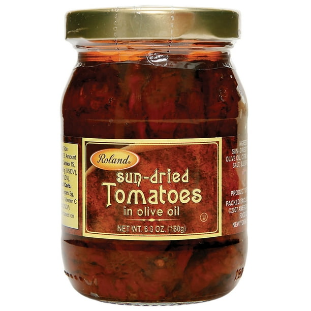 Roland Sun Dried Tomatoes with Olive Oil, 6.3 Oz