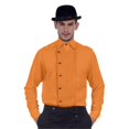 thumbnail image 1 of The Pirate Dressing C1293 Ulysses Side-Button Shirt- Orange - Medium, 1 of 1