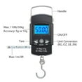 thumbnail image 3 of Portable Travel Hanging Fish Scale with Metric Retractable Measuring, LCD Electronic, 3 of 7