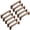 Walnut Wood, variant on HDJNal 10Pcs Wooden Knobs, Natural Wood Kitchen Cabinet Pulls Retro Style Wood Handles