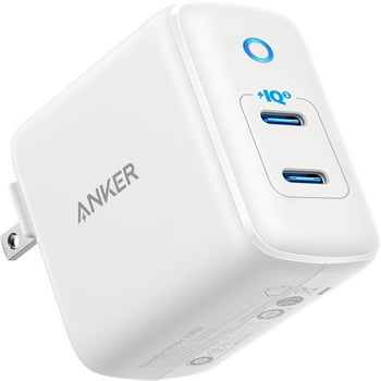 Anker PowerPort III Duo 40W 2-Port USB-C Foldable Wall Charger, PIQ 3.0, for iPhone, Galaxy, iPad and More