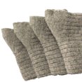 thumbnail image 2 of Lian Style Men's 4 Pairs Crew Socks Size 6-9 Casual 4(Grey), 2 of 3