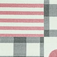 thumbnail image 5 of Patchwork Girl 5'4" x 7'8" area rug in color Blush, 5 of 5