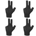 thumbnail image 1 of Guantes Piscina 3 Dedos Guantes Billar Transpirables Mano Derecha (negro Derecho), 1 of 2