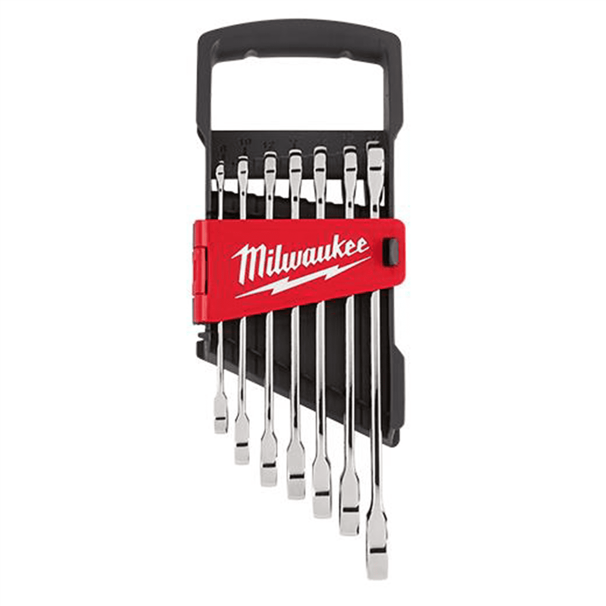Milwaukee Tool 7pc Ratcheting Combination Wrench Set - Metric