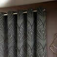 thumbnail image 2 of Paoletti Gatsby Jacquard Eyelet Curtains, 2 of 4