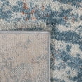thumbnail image 6 of SAFAVIEH Tulum Fredrick Abstract Area Rug, 8' x 10', Ivory/Dark Blue, 6 of 7