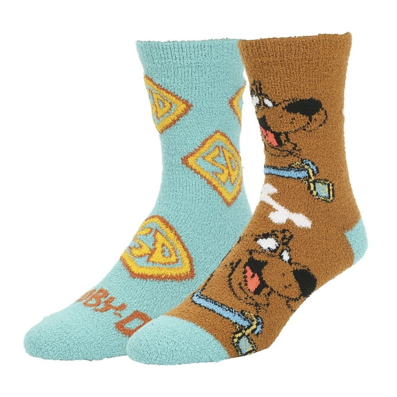 Scooby Doo SD Womens Chenille Cozy Crew Socks