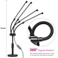 thumbnail image 3 of Grow Lights for Indoor Plants Four Head LED Grow Light with Full Spectrum & Spectrum for Indoor Plant Growing Lamp Timer Adjustable Gooseneck Switch Modes, 3 of 7