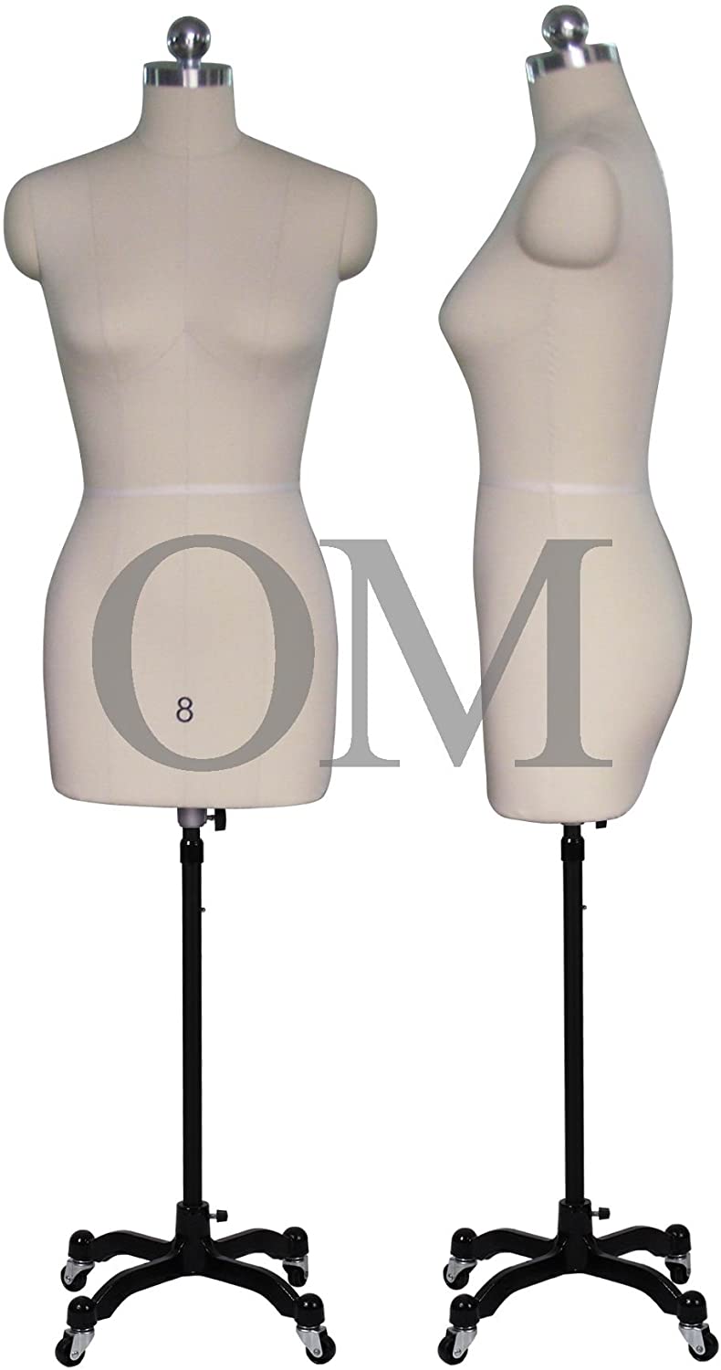 Female Sewing Dress Form Mannequin Fully Pinnable with