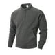 thumbnail image 2 of pstuiky camisa de manga larga para hombre, Sudadera con capucha de polar con botones y cuello alto de manga larga de color liso para hombre camisetas de hombre xxl, 2 of 8