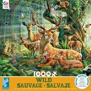Ceaco - Wild - Deer Family - 1000 Piece Jigsaw Puzzle