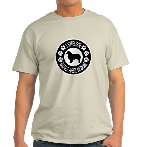 CafePress - Australian Shepherd Dog Light T Shirt - Light T-Shirt - CP