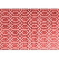 thumbnail image 1 of Ahgly Company Indoor Rectangle Abstract Red Contemporary Area Rugs, 7' x 10', 1 of 4
