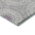thumbnail image 4 of Addison Rugs Mayfield Washable Transitional Circles Lilac Rectangle Rug, 9' x 12', 4 of 6