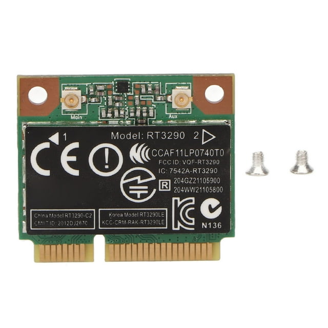 Tarjeta de red WiFi de 150 Mbps para HP 655 650 CQ58 M4 M6 4445S DV4 G4 G6 G7 Tarjeta WiFi Mini PCIE Bluetooth 3.0 de 2,4 GHz