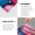 thumbnail image 3 of Macarons Blanket for Kids Women Men, Flannel Macarons Blankets Gifts, Macarons Throw Blanket for Sofa Couch Bed Living Room Soft Warm Cozy Macarons Decor 40" x 50", 3 of 7