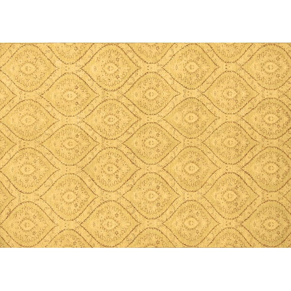 Ahgly Company Indoor Rectangle Abstract Brown Modern Area Rugs, 8' x 12'