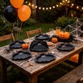 thumbnail image 5 of 10PCS Bat Shaped Paper Plates Disposable Party Plates, Multicolor Spooky Dinnerware, Halloween Themed Party Supplies for Holiday Gatherings, Lazyguy, 5 of 7