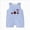 A14-Blue, variant on Baby Boys Girls Summer Romper Onesie Infant Newborn Ruffled Sleeveless Bodysuit 6-12 Months 12-24 Months 2t 3t 4t 5t 6t 7t 8t 9t Children 2-3 Years