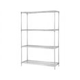 thumbnail image 4 of SHELVING WIRE INDUS 36X24 LORELL SHELVING SHELVES INDUSTRIAL WIRE SHELVING STARTER KIT CHROME, 4 of 5