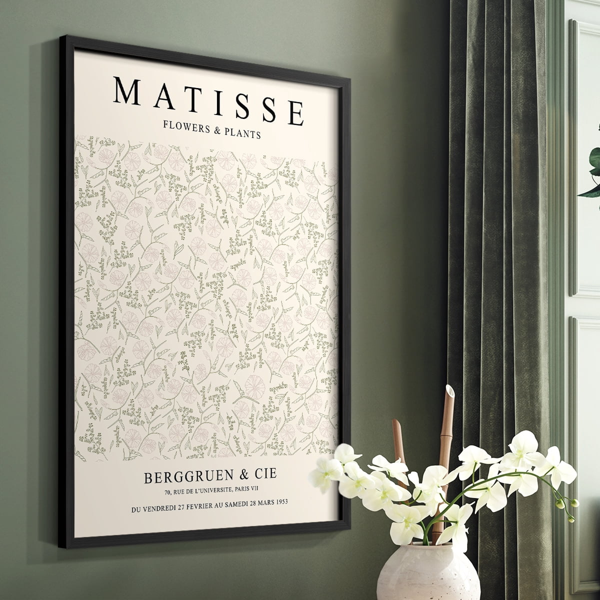 Matisse CCVI in Solid Wood 8 x 10 Framed Print