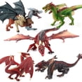 thumbnail image 2 of Simulation Science Fiction Dragon Figurines Mythical Dragon Dinosaur Action Figures Toy For Children Gifts, 2 of 7