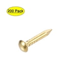 thumbnail image 1 of Uxcell Clavos de Hardware Pequeños de Latón 1.5mmx10mm(DxL) 200pcs, 1 of 7