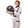 thumbnail image 1 of Disfraz de astronauta AEROSQUAD para niños con casco, traje espacial de la NASA, 1 of 9