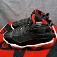 thumbnail image 1 of Size 8 N I-K-E Men's A i r-Jor-dan 6 Rings Bred Basketball Shoes 322992-062, 1 of 6