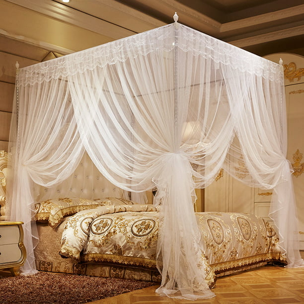 Mosquito Net For Bed 4 Corner Canopy, Canopy Brand Curtains