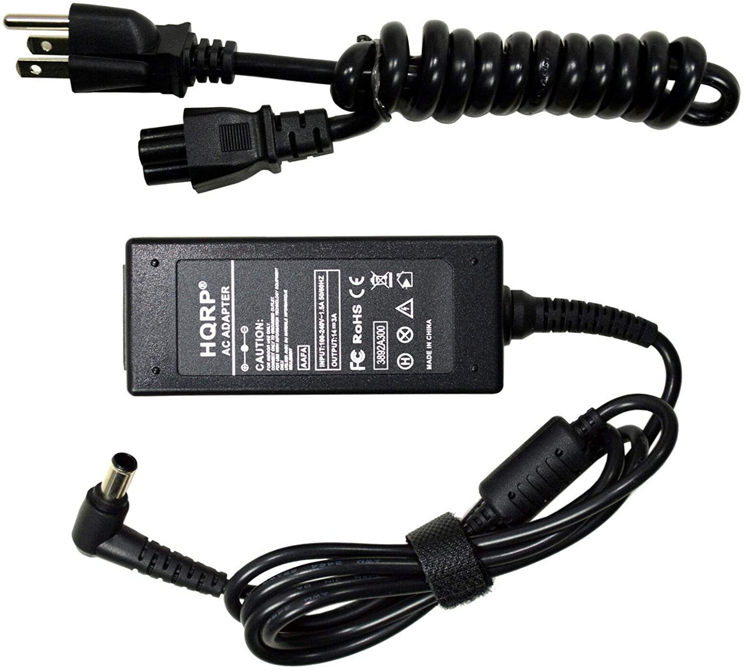 AC Adapter for Samsung LED HD Monitor S22C300H S24C570HL S27C750P 